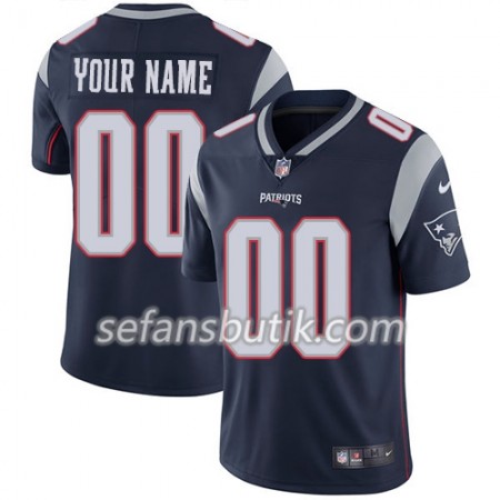 New England Patriots Tröjor Custom Navy - Herr New England Patriots Tröjor Custom Navy - Herr